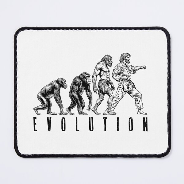 Item preview, Funny Martial Arts Evolution Jiu Jitsu Karate Judo Budo Gi designed and sold by GrandeDuc.