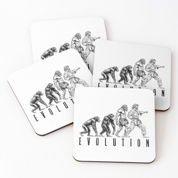 Item preview, Funny Martial Arts Evolution Jiu Jitsu Karate Judo Budo Gi designed and sold by GrandeDuc.