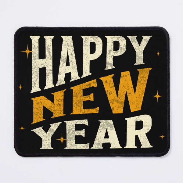 Item preview, Happy New Year Retro designed and sold by mr-k-store.