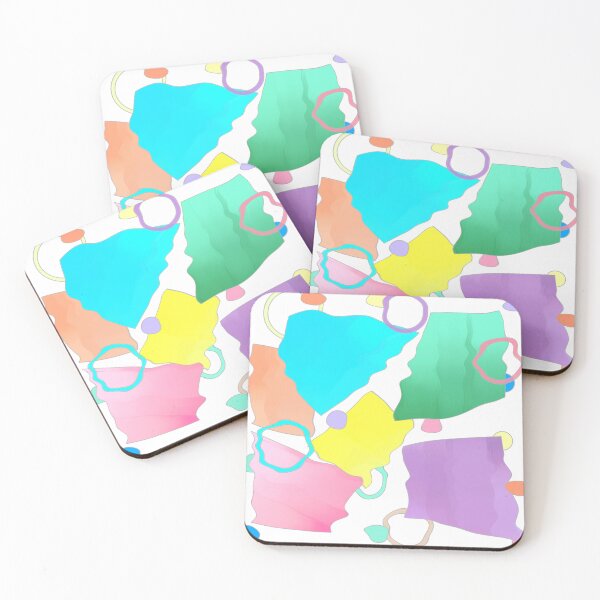Item preview, Nonsensical Pastel Shapes  designed and sold by JaygiesDesign.