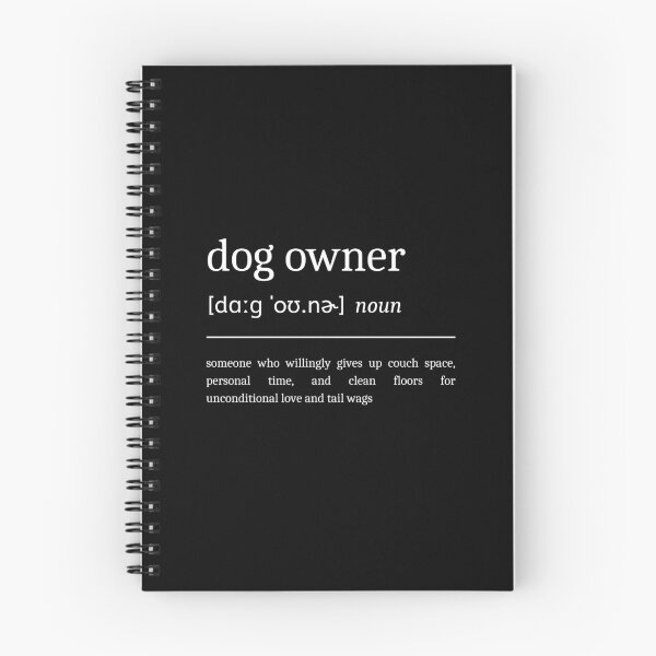Item preview, Dog Owner Definition Funny Sarcastic Puppy Parent Dictionary designed and sold by StrideSuccess.