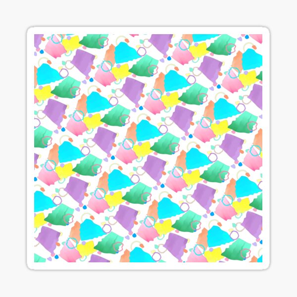Item preview, Nonsensical Pastel Shapes  designed and sold by JaygiesDesign.