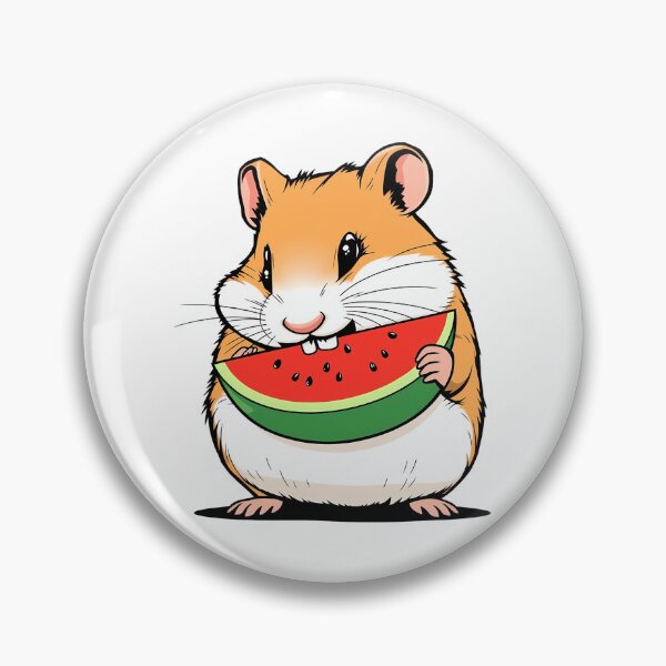 Item preview, A hamster eating watermelon designed and sold by DOG DESIGN.
