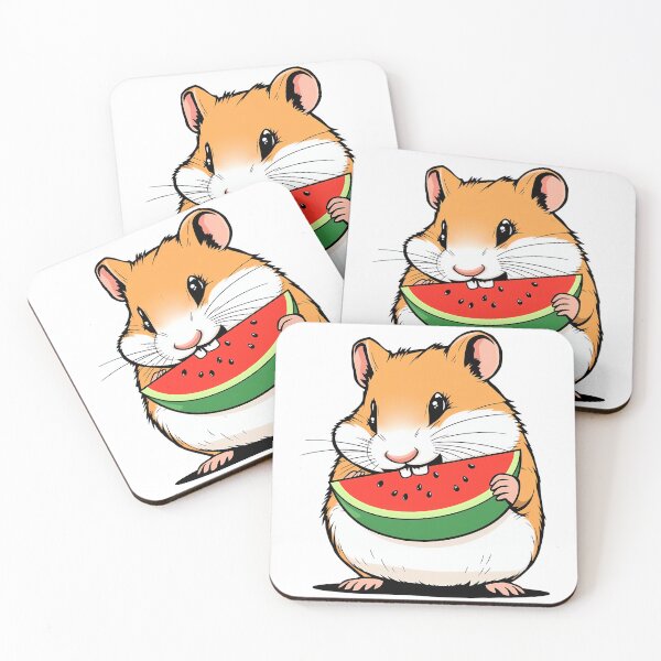 Item preview, A hamster eating watermelon designed and sold by DOG DESIGN.