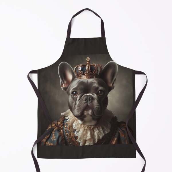 Item preview, French Bulldog in Baroque Renaissance Royal Attire – Elegant Grey Frenchie Pet Portrait designed and sold by Deliberate Creations.