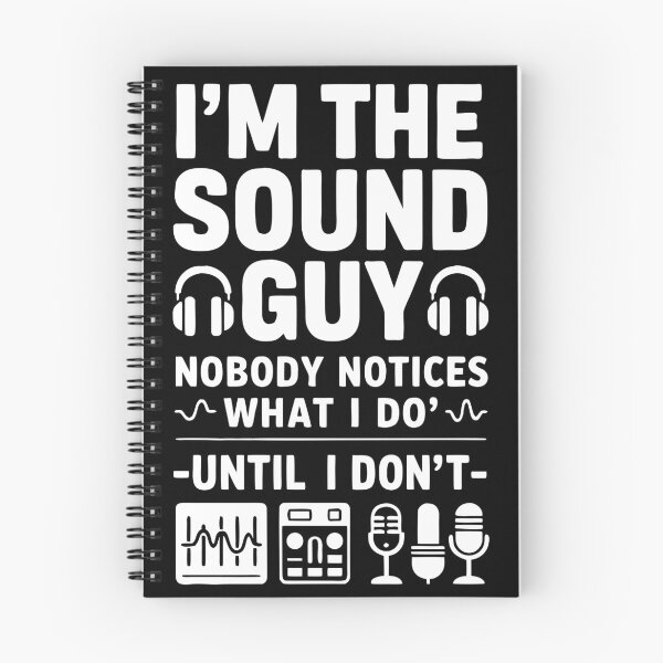 Item preview, I’m the Sound Guy – Audio Tech Humor - Dark background designed and sold by pixelated_echoes.