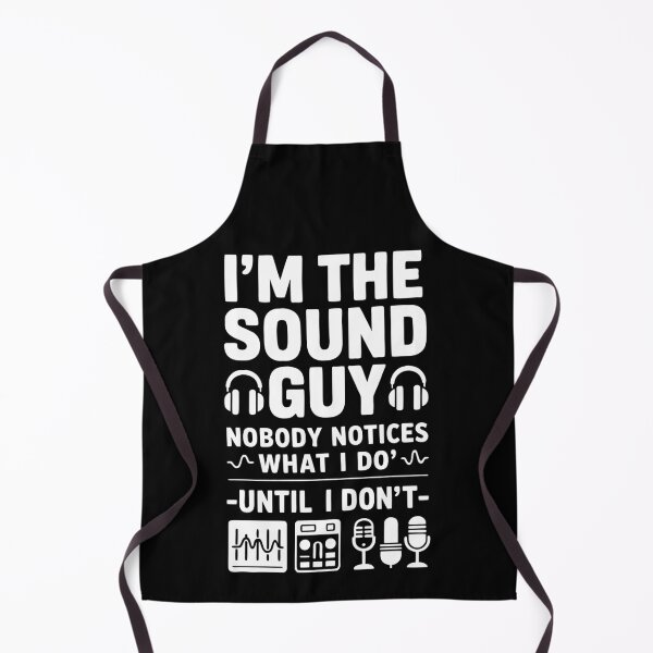 Item preview, I’m the Sound Guy – Audio Tech Humor - Dark background designed and sold by pixelated_echoes.