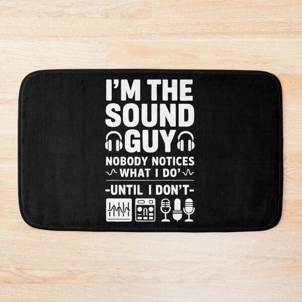 Item preview, I’m the Sound Guy – Audio Tech Humor - Dark background designed and sold by pixelated_echoes.