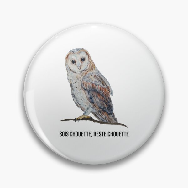 Artikelvorschau, Eule mit dem humorvollen Spruch „Be owl, stay owl“ entworfen und verkauft von ArtCheri.