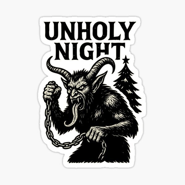 Item preview, Unholy Night | Krampus Christmas (for LIGHT) designed and sold by Oh, the HORROR!.