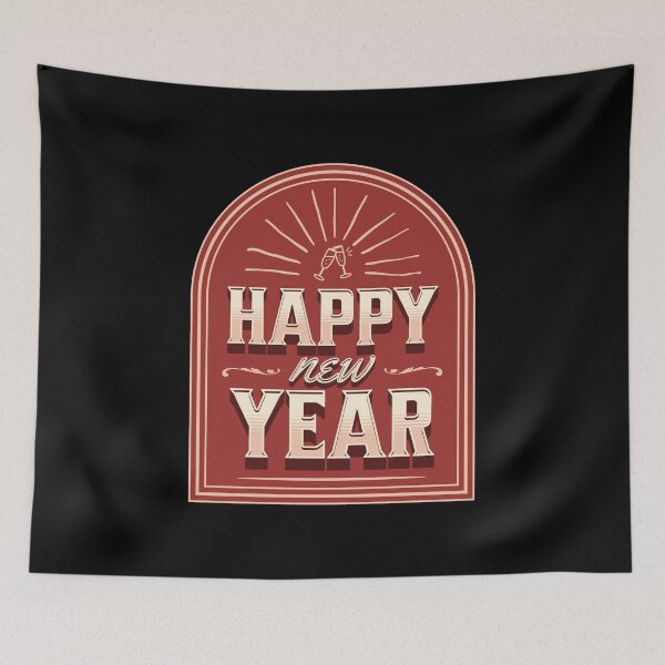 Item preview, Happy New Year designed and sold by mr-k-store.