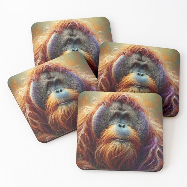 Item preview, Orangutan Art #21 | Great Apes Lovers designed and sold by ksgraphics222.