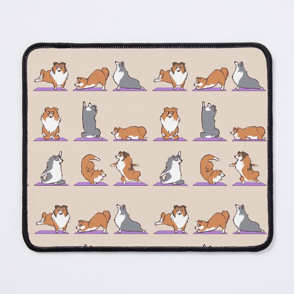 Item preview, hetland Sheepdog Yoga designed and sold by Huebucket.
