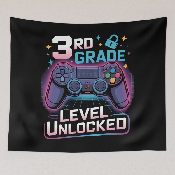 Item preview, 3rd Grade Level Unlocked Gaming Gamer Boys Back To School designed and sold by aidenpier.