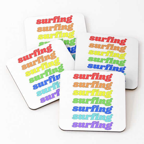 Item preview, Surfing Rainbow designed and sold by Stepadoda.