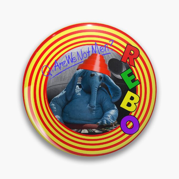 Item preview, Are We Not Rebo? designed and sold by SBW's Punk Shoppe.