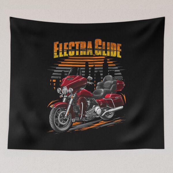 Item preview, Motorcycle Ultra Limited FLHTK 2018-2019 (Wicked Red & Twisted Cherry) for Motorcycle Riders designed and sold by MotoApparelHub.