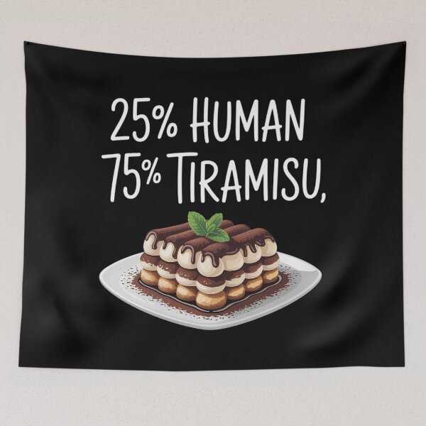 Item preview, 25 Human 75 Tiramisu designed and sold by aidenpier.