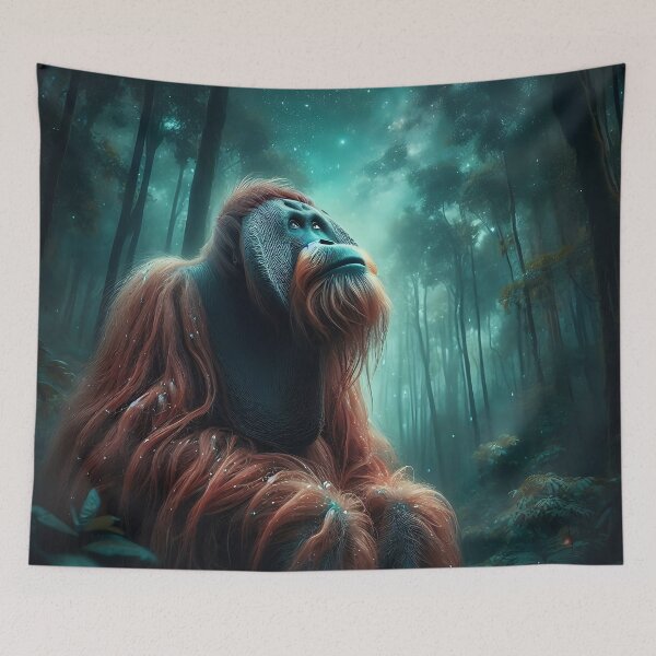 Item preview, Orangutan Art #23 | Great Apes Lovers designed and sold by ksgraphics222.