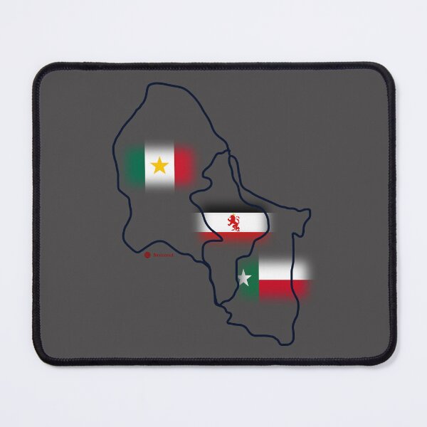 Item preview, Republic of the Rio Grande blurred flags designed and sold by bascconut.