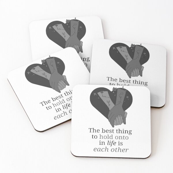 Item preview,  The Best Thing to hold onto in Life is each other designed and sold by ArtsyExplorer.