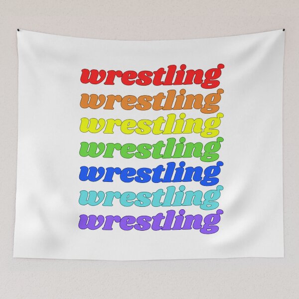 Item preview, wrestling Rainbow designed and sold by Stepadoda.