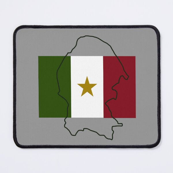 Item preview, Coahuila map flag (unofficial) designed and sold by bascconut.