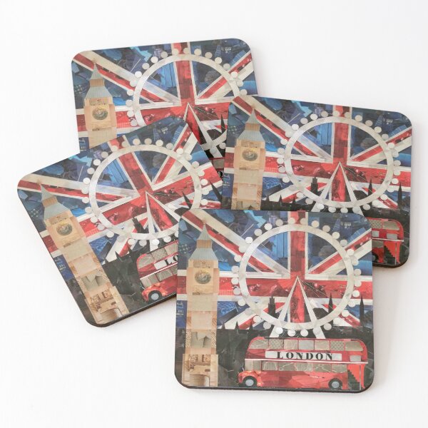 Item preview, London Magazine Collage designed and sold by RaenFaulsCreations.