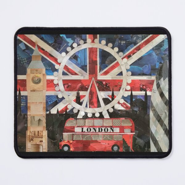 Item preview, London Magazine Collage designed and sold by RaenFaulsCreations.