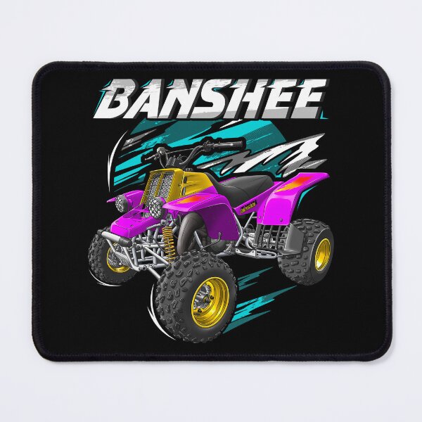 Artikelvorschau, Yamaha Banshee 350 1995 für Motorradfahrer entworfen und verkauft von MotoApparelHub.
