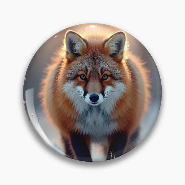 Item preview, Fox in the Snowy Forest designed and sold by Palatinasart.