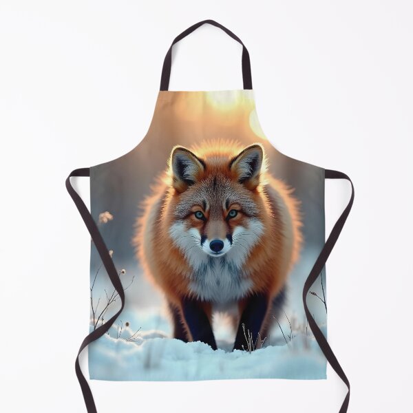 Item preview, Fox in the Snowy Forest designed and sold by Palatinasart.