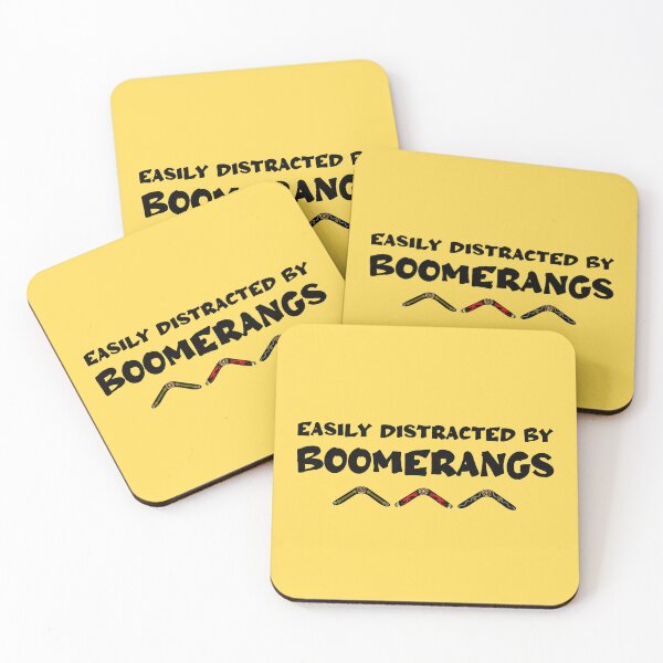 Item preview, Easily Distracted By Boomerangs designed and sold by CreativeBridge.