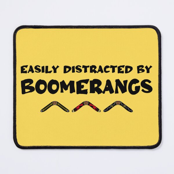 Item preview, Easily Distracted By Boomerangs designed and sold by CreativeBridge.