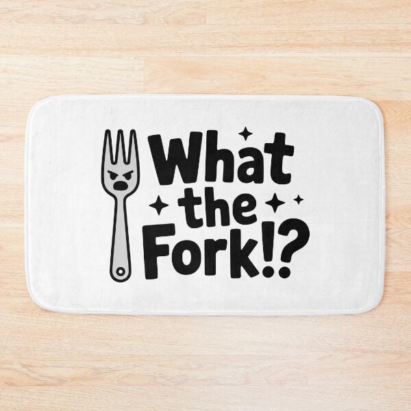 Item preview, What the Fork! Cute Fork Pun designed and sold by PMCreative.