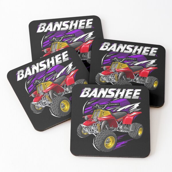 Artikelvorschau, Yamaha Banshee 350 1996 für Motorradfahrer entworfen und verkauft von MotoApparelHub.
