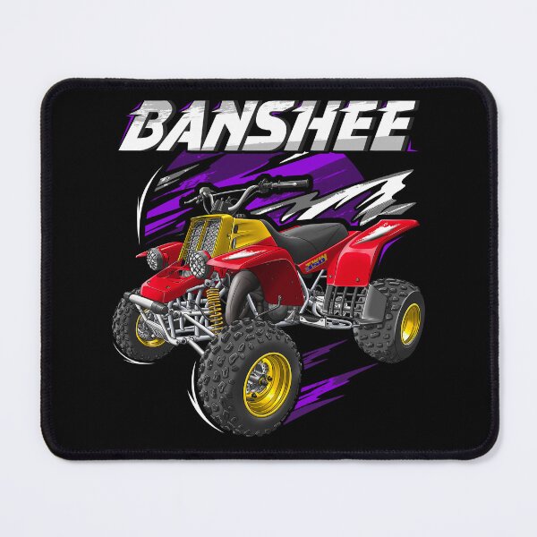 Artikelvorschau, Yamaha Banshee 350 1996 für Motorradfahrer entworfen und verkauft von MotoApparelHub.