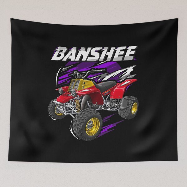 Item preview, Yamaha Banshee 350 1996 for Motorcycle Riders designed and sold by MotoApparelHub.