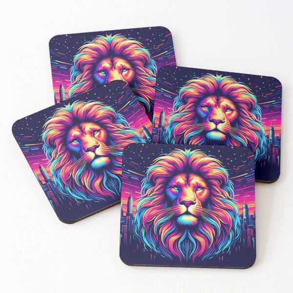 Item preview, Colorful lion  designed and sold by Dogandesighn.