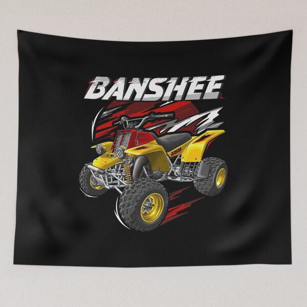 Item preview, Yamaha Banshee 350 1997 for Motorcycle Riders designed and sold by MotoApparelHub.