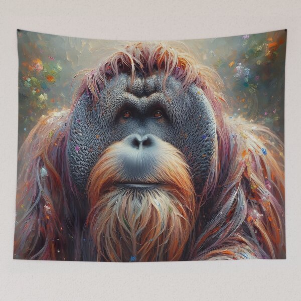 Item preview, Orangutan Art #26 | Great Apes Lovers designed and sold by ksgraphics222.