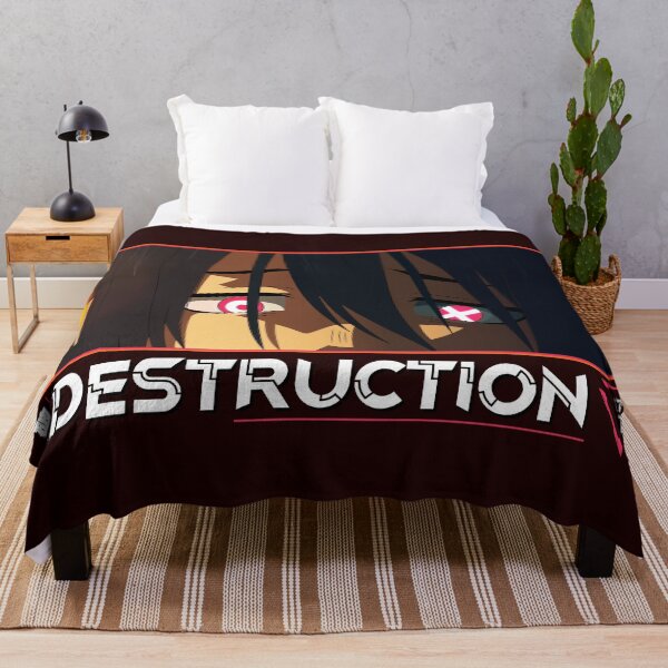 Item preview, Destruction Anime Eyes Japanese Cozy Anime Style designed and sold by Otakurypto.
