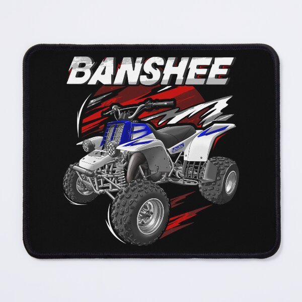 Artikelvorschau, Yamaha Banshee 350 1998 für Motorradfahrer entworfen und verkauft von MotoApparelHub.
