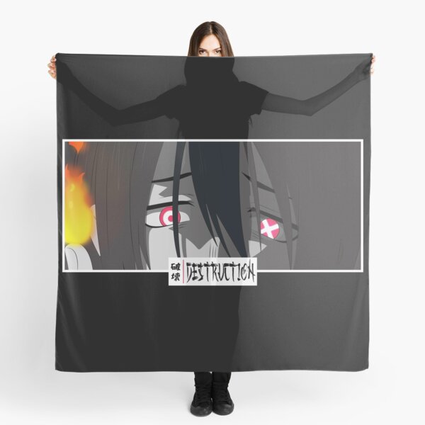 Item preview, Destruction Anime Eyes Monochrome Japanese Cozy Manga designed and sold by Otakurypto.