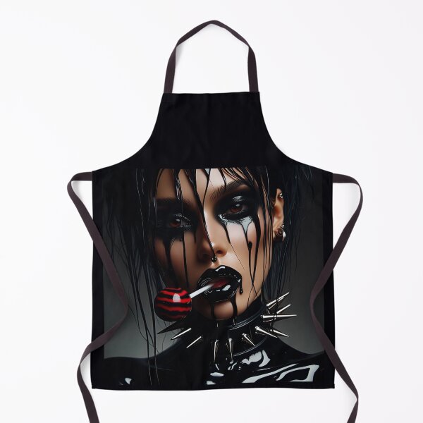 Item preview, Gothic Lady Lollipop Wet Latex designed and sold by Voodoo Store Paranormal Collections.