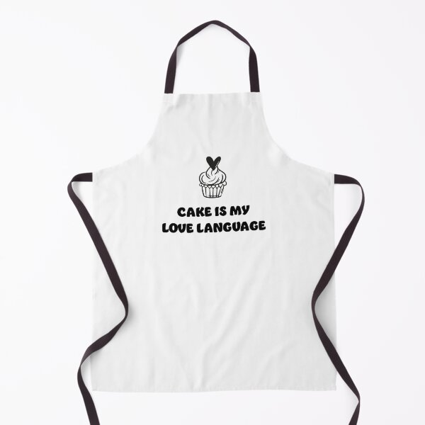 Item preview, Cake is my Love Language | Black Print designed and sold by SJ Designs.
