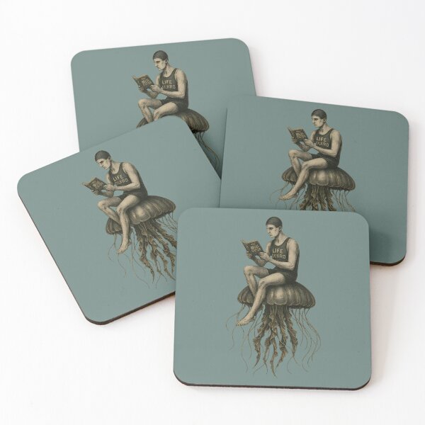Item preview, Surreal Vintage Lifeguard Jellyfish  designed and sold by Shoot-The-Moon.