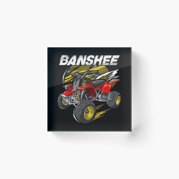 Artikelvorschau, Yamaha Banshee 350 1999 für Motorradfahrer entworfen und verkauft von MotoApparelHub.