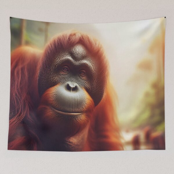 Item preview, Orangutan Art #29 | Great Apes Lovers designed and sold by ksgraphics222.