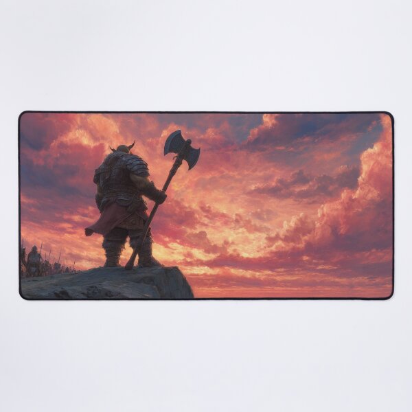 Item preview, Orc Chieftain Watching Over His Horde designed and sold by Rtymer.